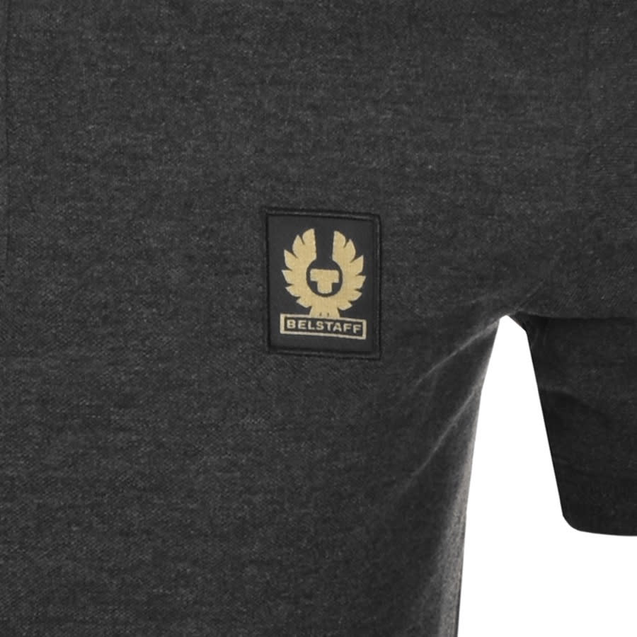 Alternative Image for ProductBelstaff Long Sleeved Polo T Shirt Grey3